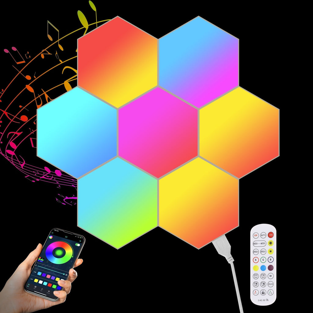 Vertex Hex Sound Reactive Panels