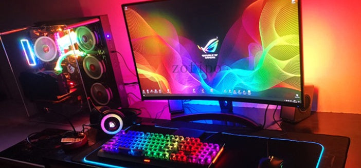 Halo RGB Monitor Light Strip