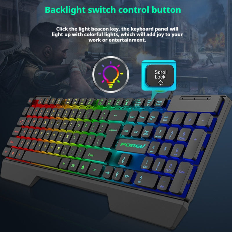 NovaType RGB Gaming Keyboard
